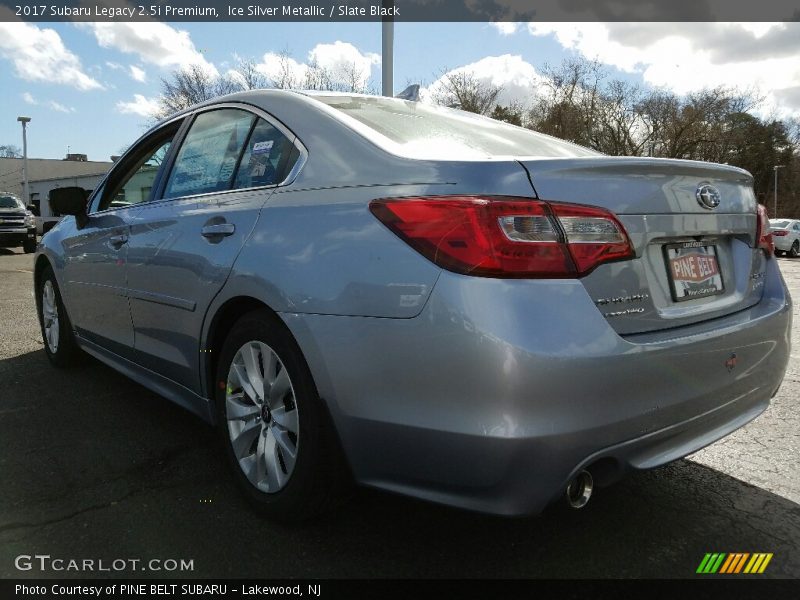 Ice Silver Metallic / Slate Black 2017 Subaru Legacy 2.5i Premium