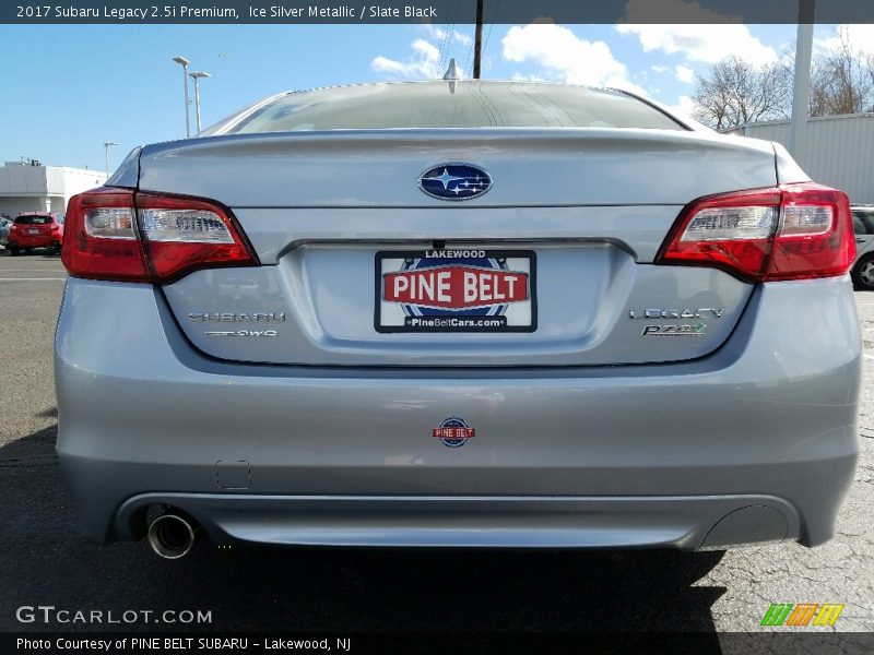 Ice Silver Metallic / Slate Black 2017 Subaru Legacy 2.5i Premium