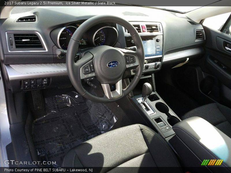 Ice Silver Metallic / Slate Black 2017 Subaru Legacy 2.5i Premium