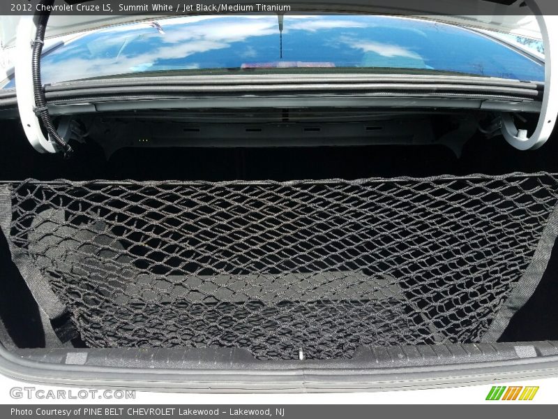 Summit White / Jet Black/Medium Titanium 2012 Chevrolet Cruze LS