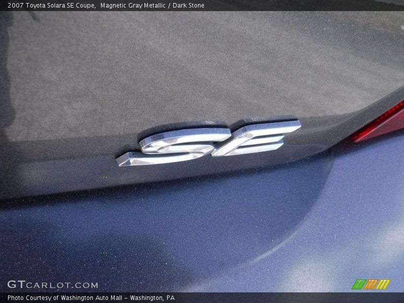 Magnetic Gray Metallic / Dark Stone 2007 Toyota Solara SE Coupe