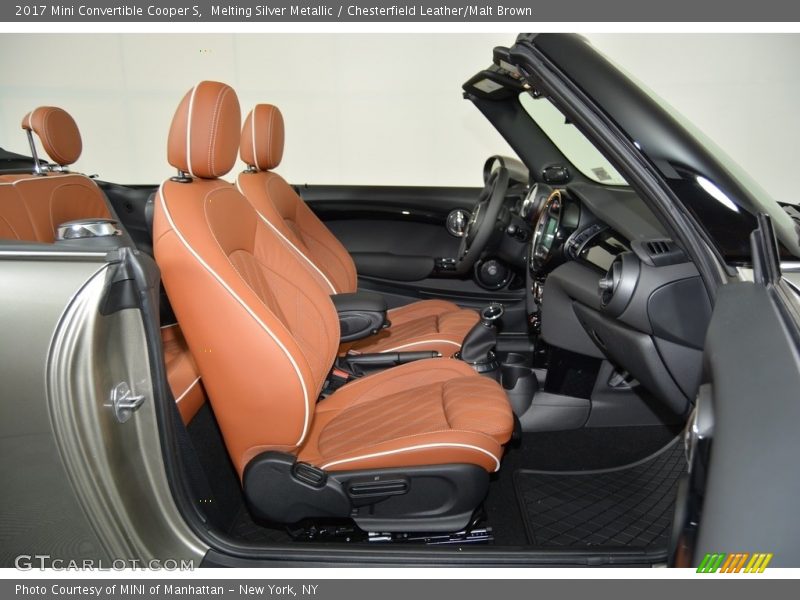 Front Seat of 2017 Convertible Cooper S