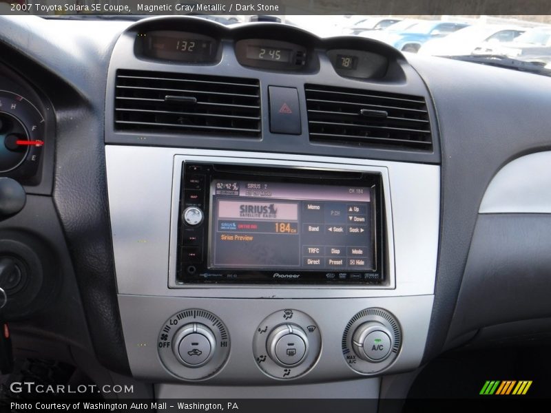 Magnetic Gray Metallic / Dark Stone 2007 Toyota Solara SE Coupe