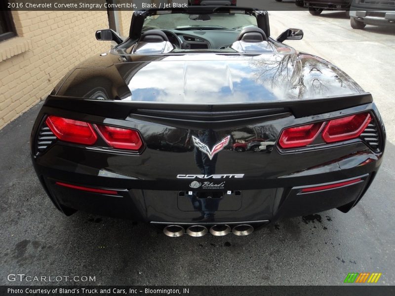 Black / Jet Black 2016 Chevrolet Corvette Stingray Convertible