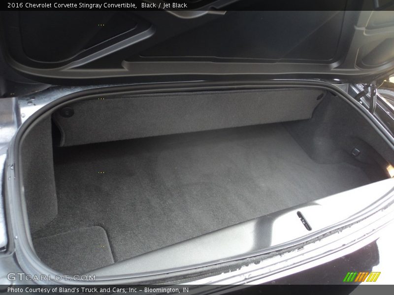 Black / Jet Black 2016 Chevrolet Corvette Stingray Convertible