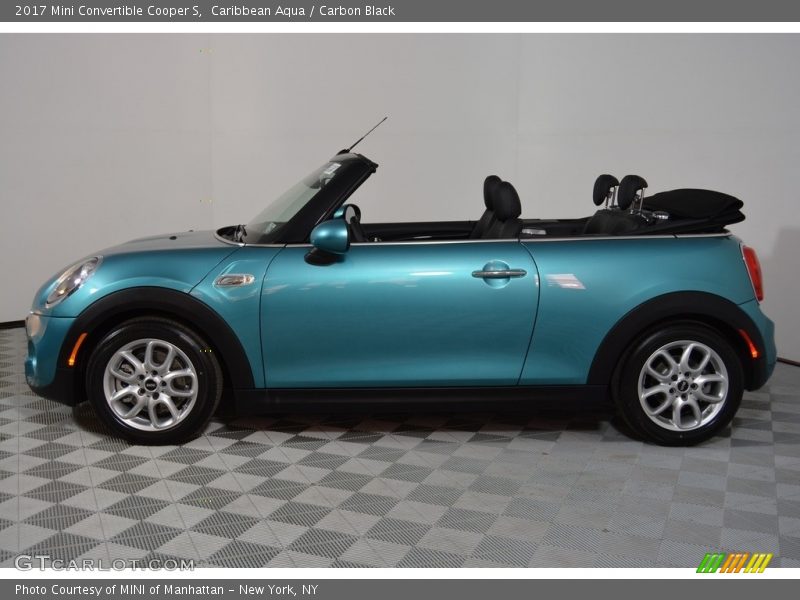  2017 Convertible Cooper S Caribbean Aqua