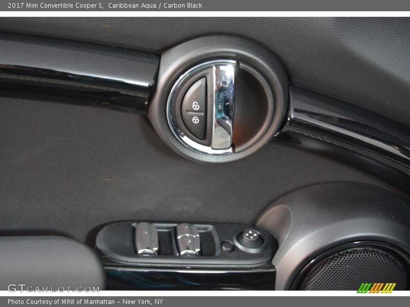 Caribbean Aqua / Carbon Black 2017 Mini Convertible Cooper S