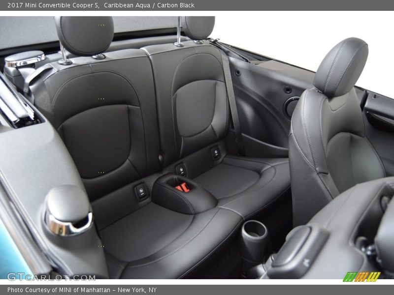 Rear Seat of 2017 Convertible Cooper S