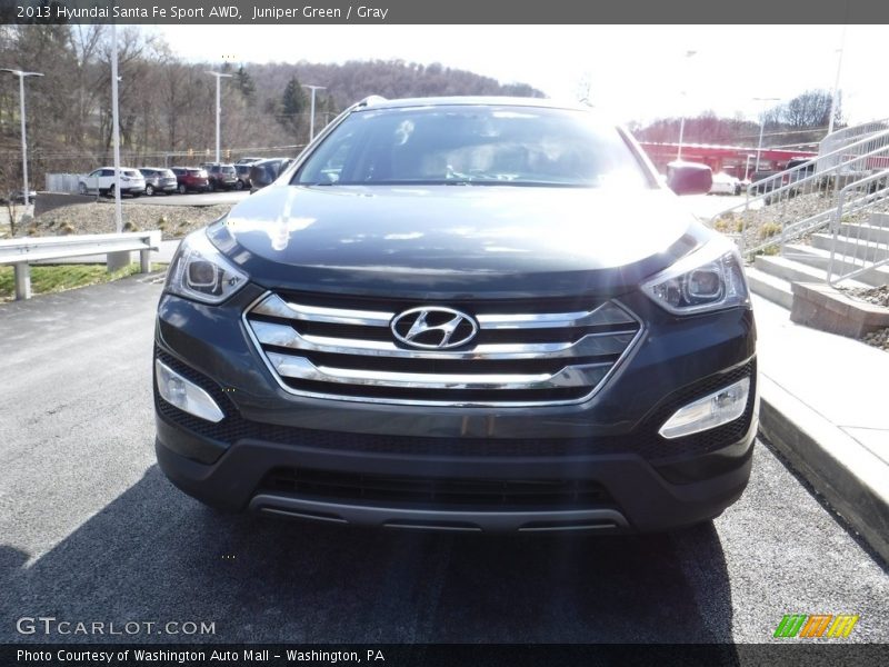 Juniper Green / Gray 2013 Hyundai Santa Fe Sport AWD