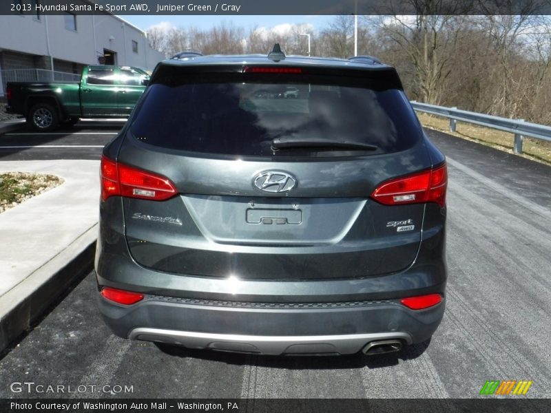 Juniper Green / Gray 2013 Hyundai Santa Fe Sport AWD