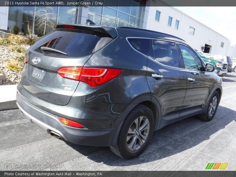 Juniper Green / Gray 2013 Hyundai Santa Fe Sport AWD