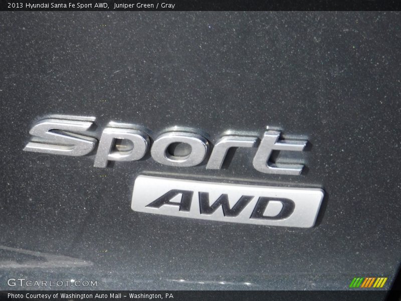 Juniper Green / Gray 2013 Hyundai Santa Fe Sport AWD