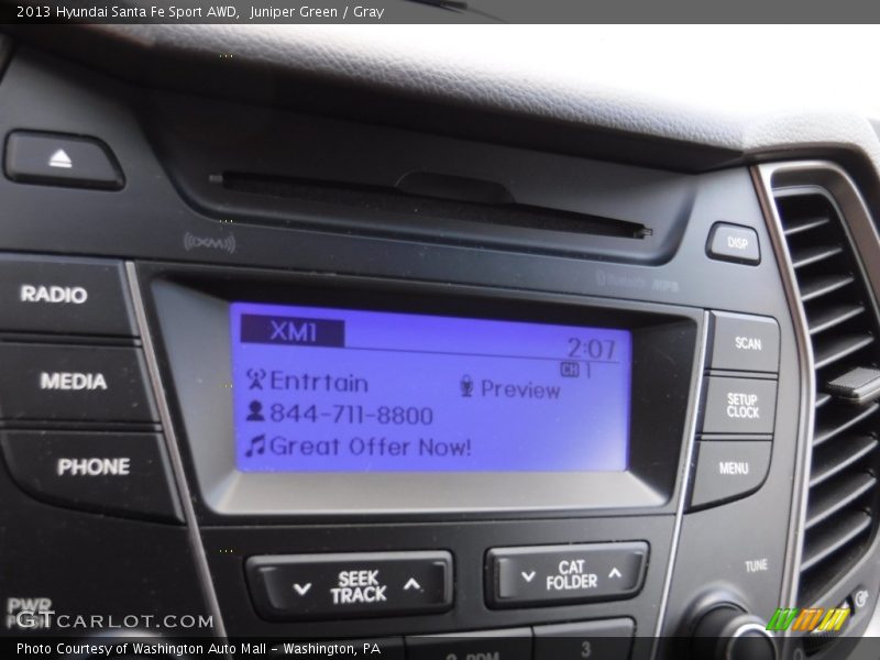Juniper Green / Gray 2013 Hyundai Santa Fe Sport AWD