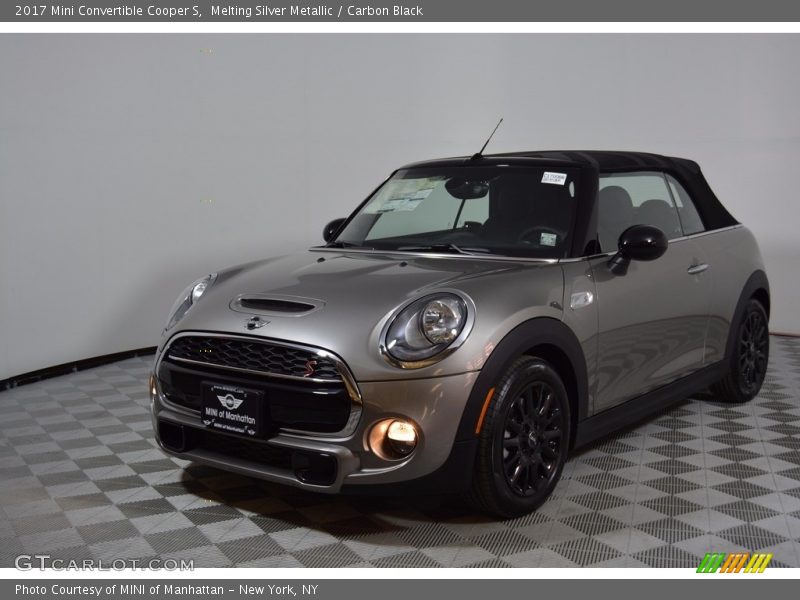 Melting Silver Metallic / Carbon Black 2017 Mini Convertible Cooper S