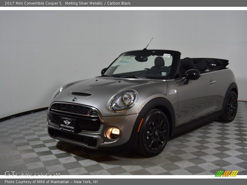 Melting Silver Metallic / Carbon Black 2017 Mini Convertible Cooper S