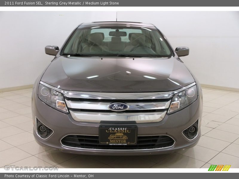 Sterling Grey Metallic / Medium Light Stone 2011 Ford Fusion SEL