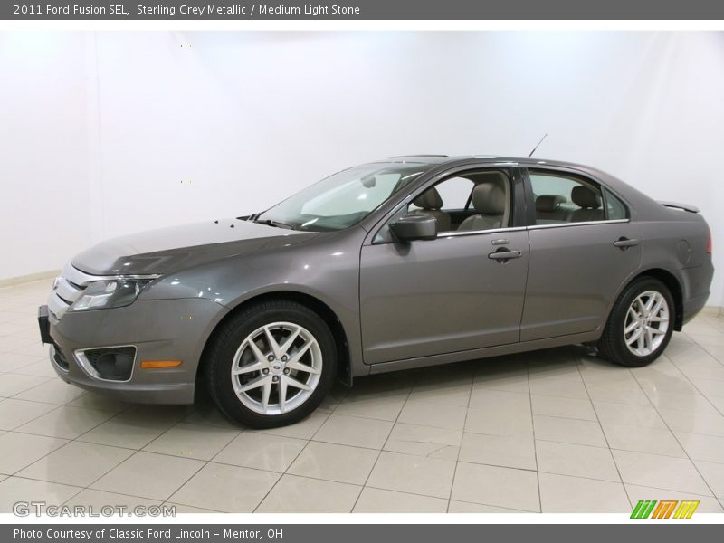 Sterling Grey Metallic / Medium Light Stone 2011 Ford Fusion SEL