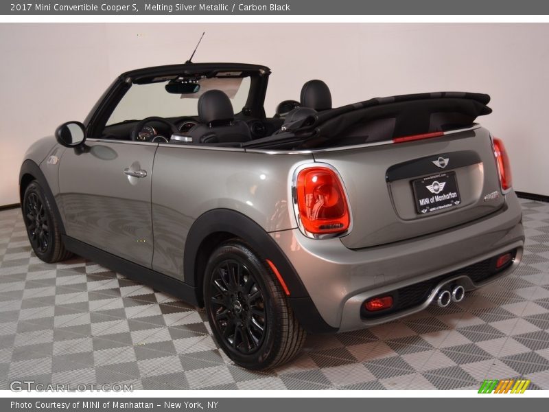 Melting Silver Metallic / Carbon Black 2017 Mini Convertible Cooper S