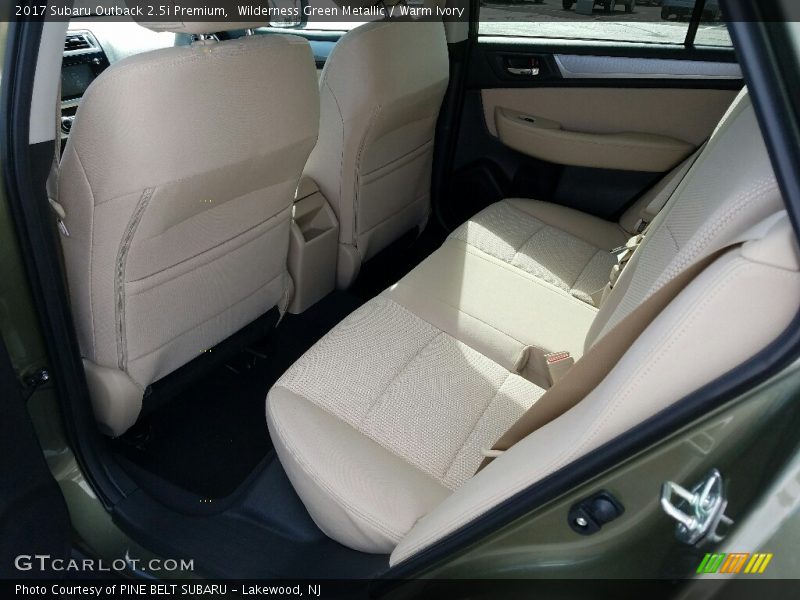 Wilderness Green Metallic / Warm Ivory 2017 Subaru Outback 2.5i Premium