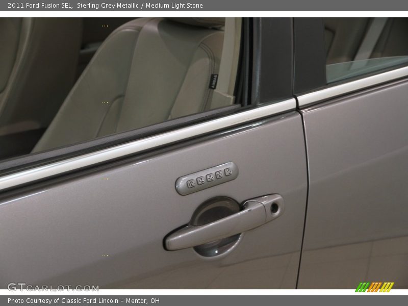 Sterling Grey Metallic / Medium Light Stone 2011 Ford Fusion SEL
