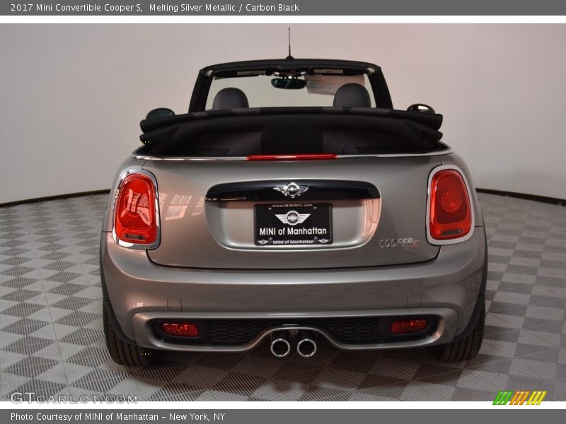 Melting Silver Metallic / Carbon Black 2017 Mini Convertible Cooper S