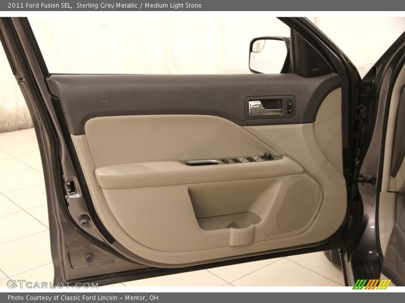 Sterling Grey Metallic / Medium Light Stone 2011 Ford Fusion SEL