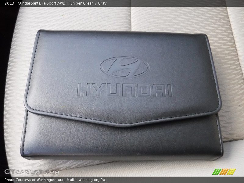 Juniper Green / Gray 2013 Hyundai Santa Fe Sport AWD
