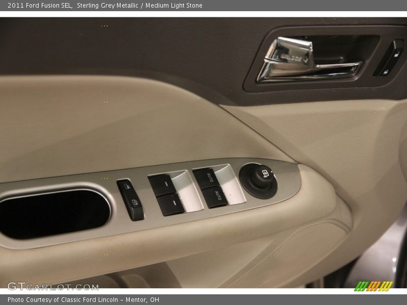 Sterling Grey Metallic / Medium Light Stone 2011 Ford Fusion SEL