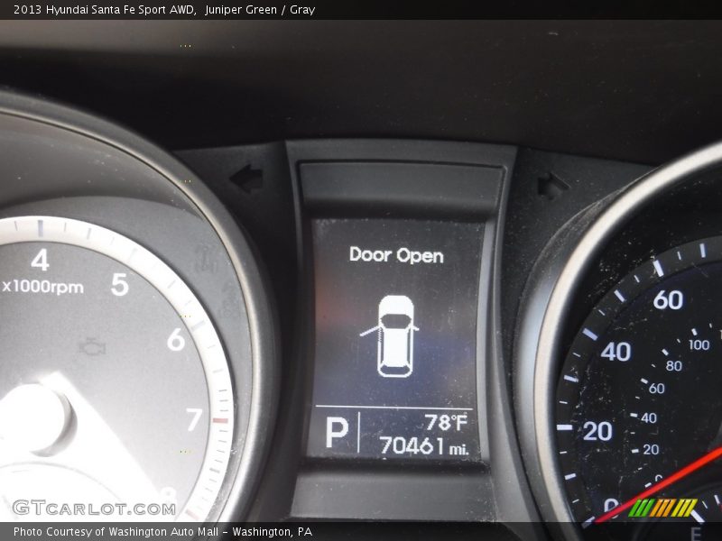Juniper Green / Gray 2013 Hyundai Santa Fe Sport AWD