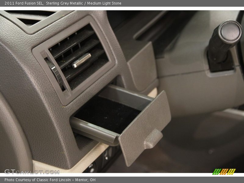 Sterling Grey Metallic / Medium Light Stone 2011 Ford Fusion SEL