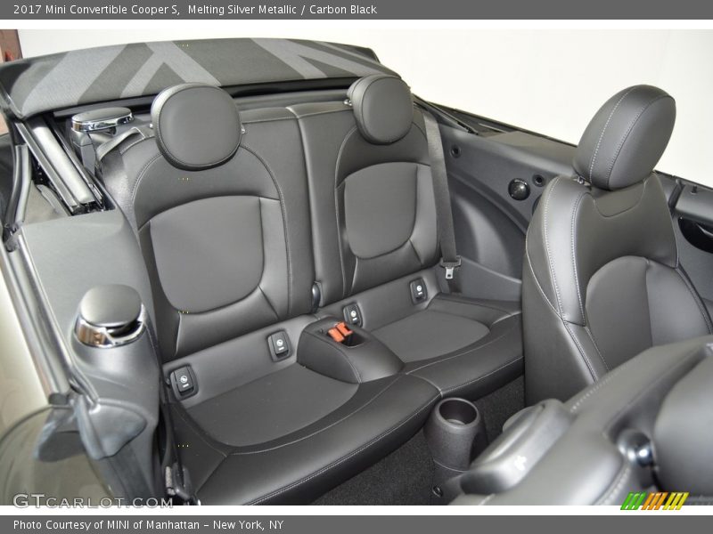 Rear Seat of 2017 Convertible Cooper S