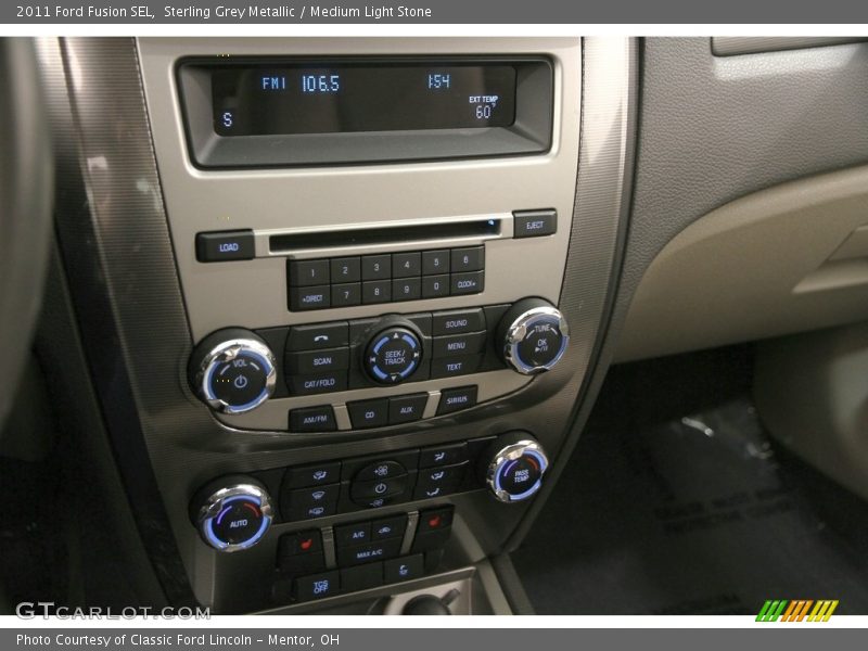 Sterling Grey Metallic / Medium Light Stone 2011 Ford Fusion SEL