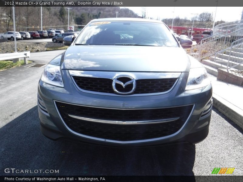Dolphin Gray Mica / Black 2012 Mazda CX-9 Grand Touring AWD