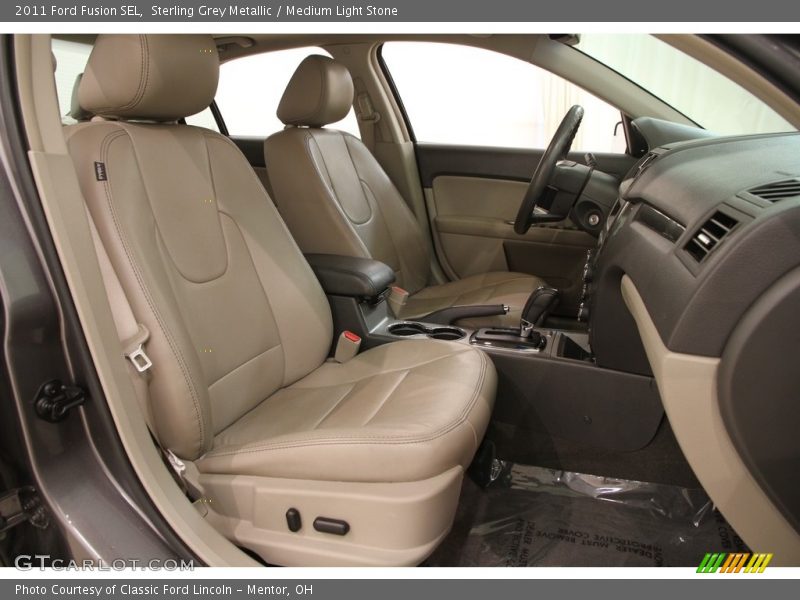 Sterling Grey Metallic / Medium Light Stone 2011 Ford Fusion SEL