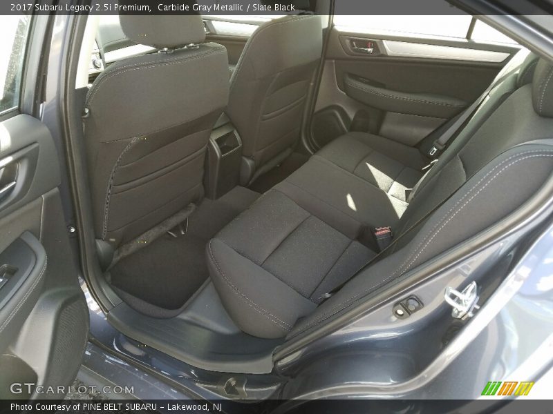 Carbide Gray Metallic / Slate Black 2017 Subaru Legacy 2.5i Premium