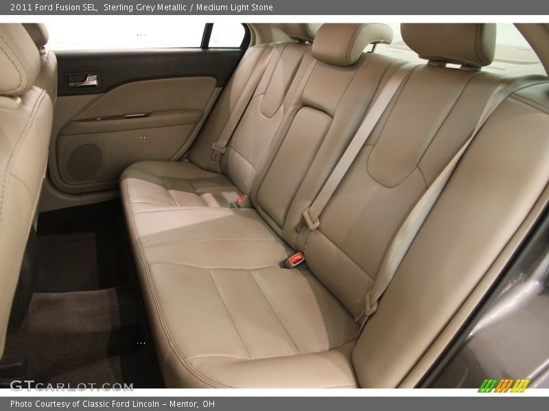 Sterling Grey Metallic / Medium Light Stone 2011 Ford Fusion SEL