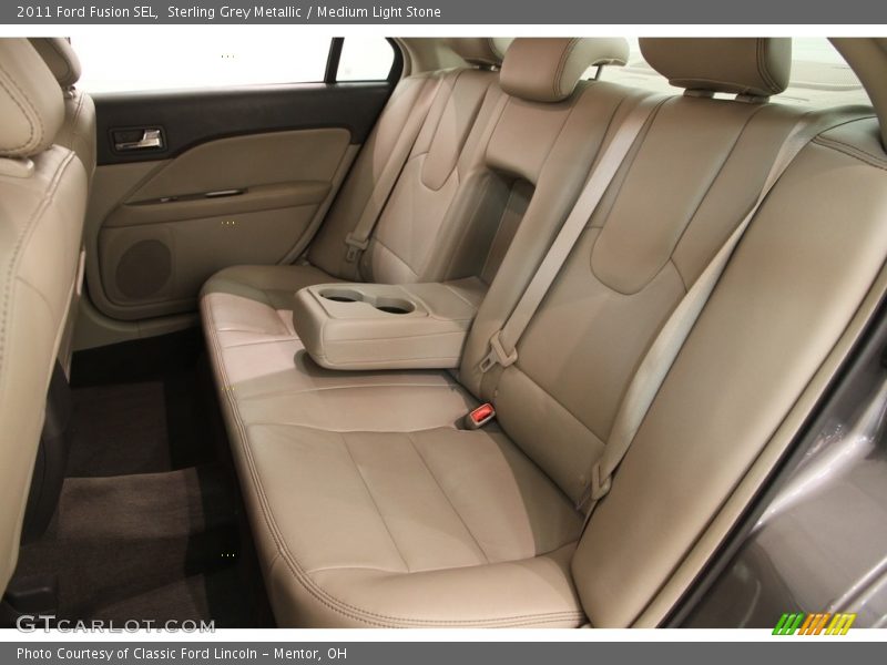 Sterling Grey Metallic / Medium Light Stone 2011 Ford Fusion SEL
