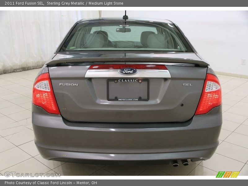 Sterling Grey Metallic / Medium Light Stone 2011 Ford Fusion SEL