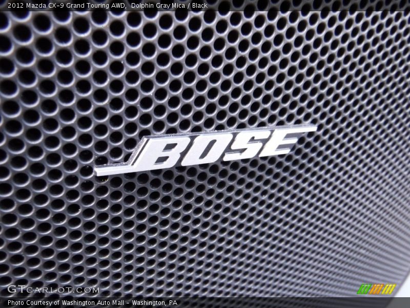 Dolphin Gray Mica / Black 2012 Mazda CX-9 Grand Touring AWD