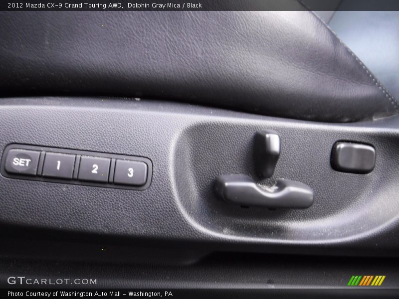 Dolphin Gray Mica / Black 2012 Mazda CX-9 Grand Touring AWD