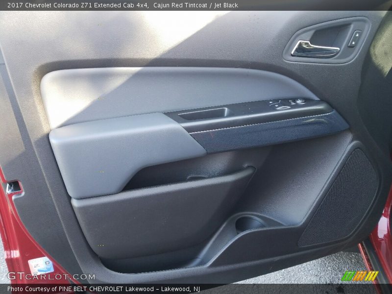 Cajun Red Tintcoat / Jet Black 2017 Chevrolet Colorado Z71 Extended Cab 4x4