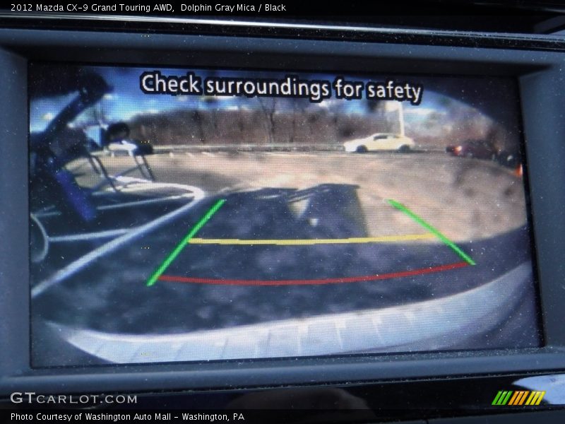 Dolphin Gray Mica / Black 2012 Mazda CX-9 Grand Touring AWD