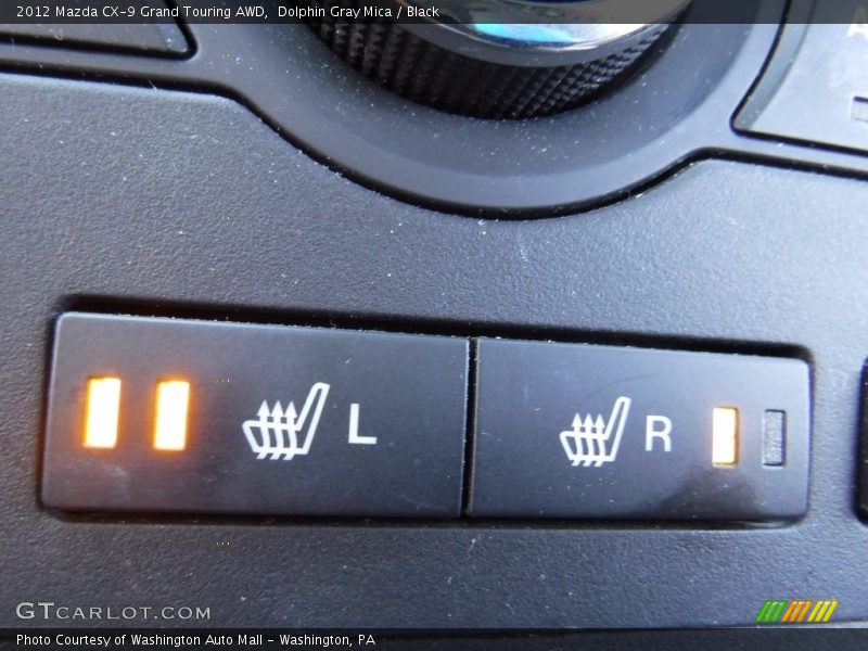 Dolphin Gray Mica / Black 2012 Mazda CX-9 Grand Touring AWD