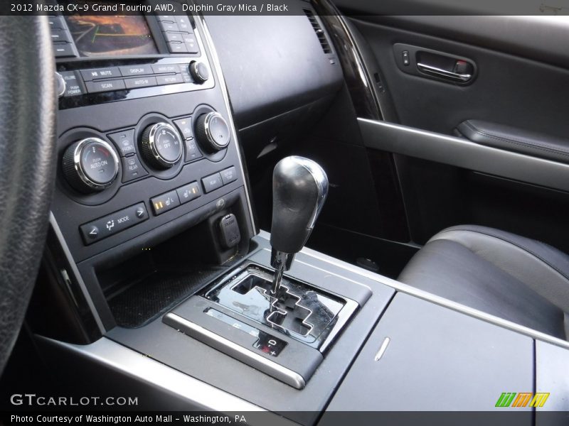 Dolphin Gray Mica / Black 2012 Mazda CX-9 Grand Touring AWD