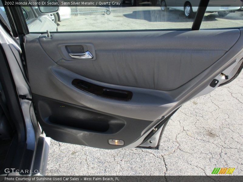 Satin Silver Metallic / Quartz Gray 2002 Honda Accord EX Sedan