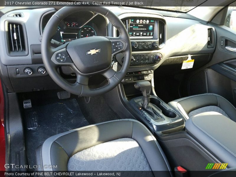 Front Seat of 2017 Colorado Z71 Extended Cab 4x4