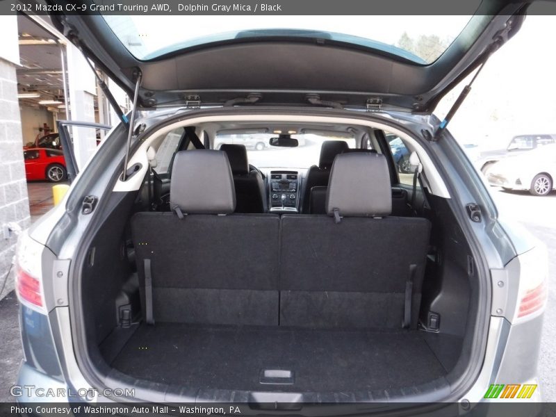 Dolphin Gray Mica / Black 2012 Mazda CX-9 Grand Touring AWD
