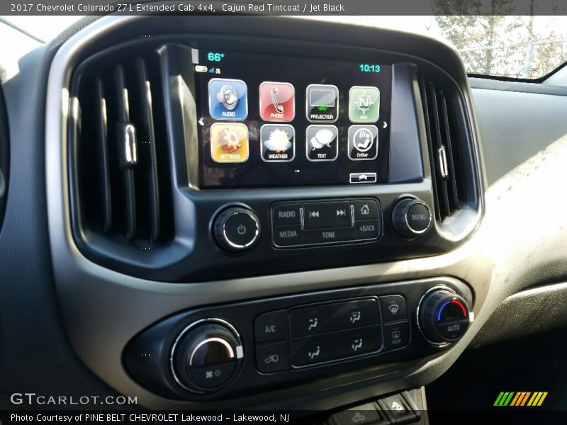Controls of 2017 Colorado Z71 Extended Cab 4x4