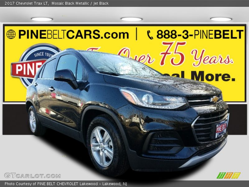 Mosaic Black Metallic / Jet Black 2017 Chevrolet Trax LT