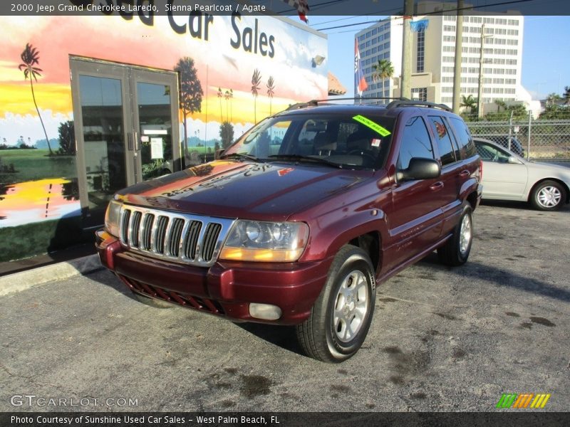 Sienna Pearlcoat / Agate 2000 Jeep Grand Cherokee Laredo
